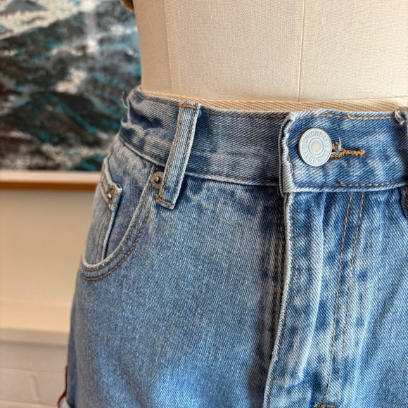 vintage high rise denim shorts - Picture 2 of 7